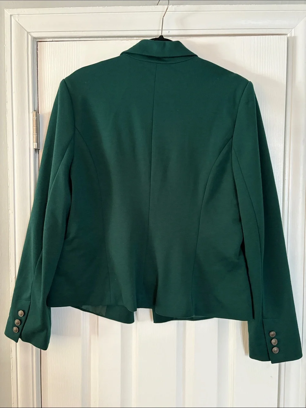 Jules & Leopold Emerald Green Blazer Jacket Floral Lined Size Large